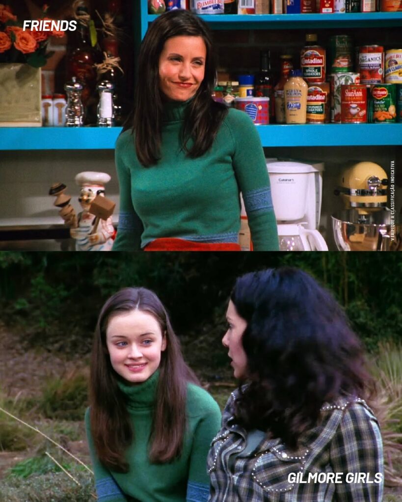 شباهت استایل‌های فرندز و گیلمور گرلز