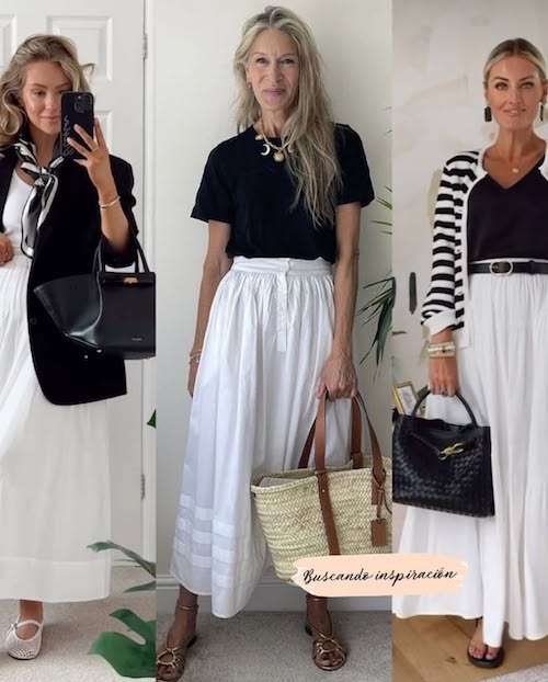 دامن سفید؛ آیتمی کلاسیک و همه‌کاره