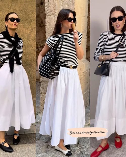 دامن سفید؛ آیتمی کلاسیک و همه‌کاره