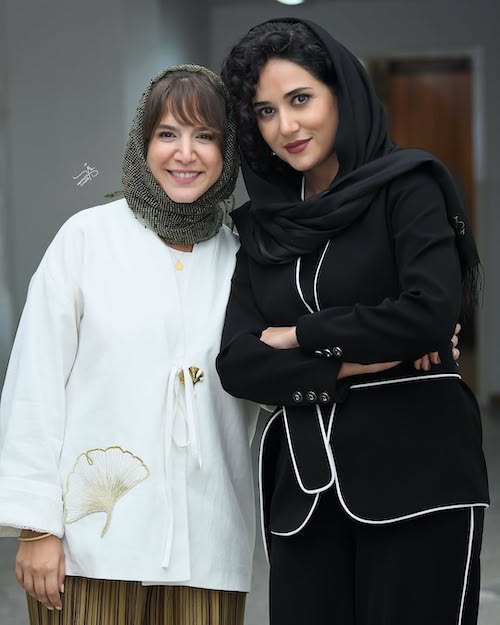 استایل سیاه و سفید پریناز ایزدیار