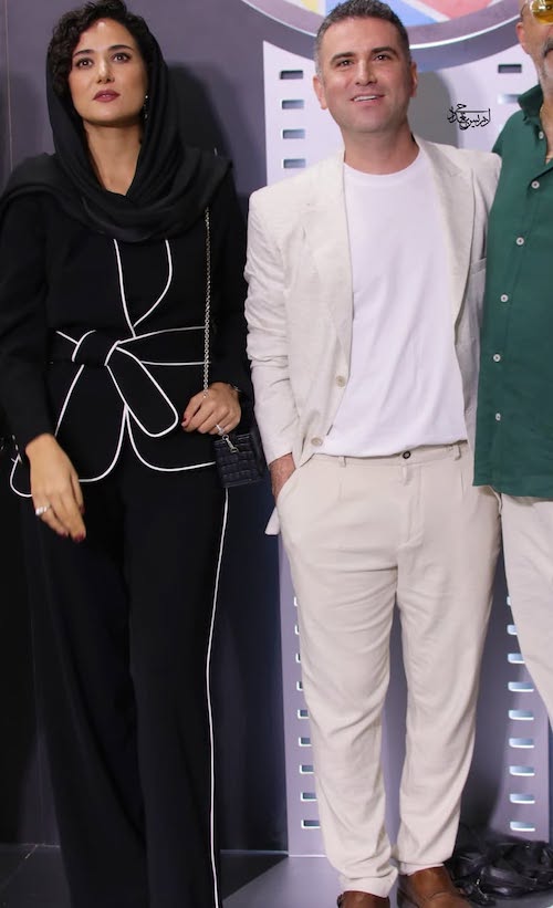 استایل سیاه و سفید پریناز ایزدیار