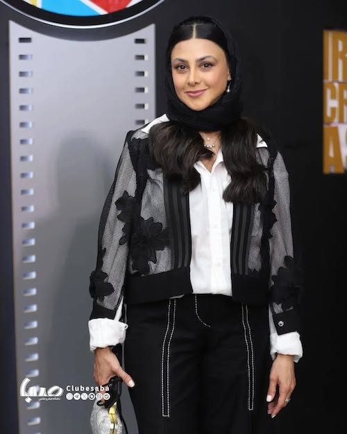 استایل شلخته‌ی آزاده صمدی