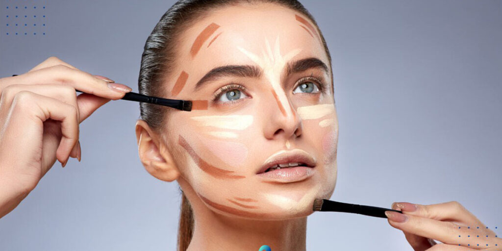 کانتور بینی قوزدار؛ راز میکاپ آرتیست‌ها برای تغییر چهره