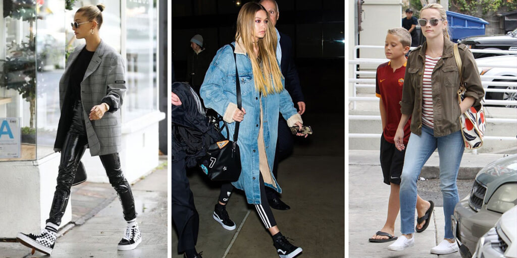 کفشی که همه سلبریتی‌ها عاشقش هستند؛ شما هم ایده بگیرید