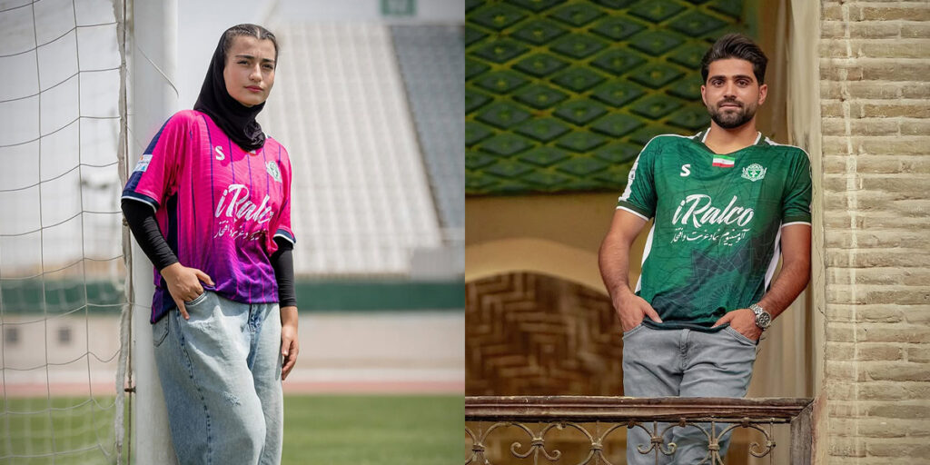 آلومینیوم اراک با کیت‌های جدید، تاریخ و فرهنگ شهر را به زمین فوتبال آورد