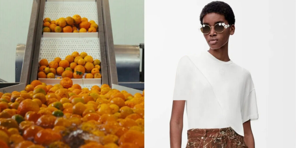 معجزه‌ای جدید در دنیای مد و فشن؛ تی‌شرتی که با پوست پرتقال تولید می‌شود