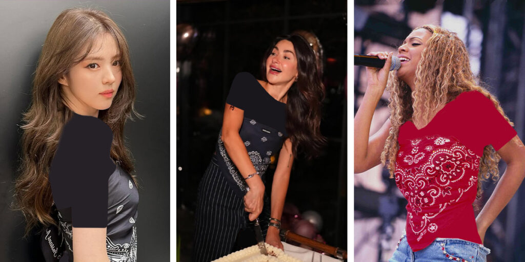 وقتی یک روسری به شیک‌ترین تاپ بازیگران معروف دنیا تبدیل می‌شود!