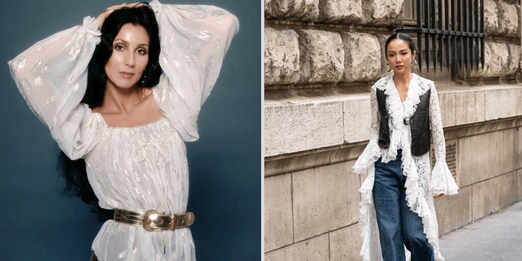 5 مدل تاپ و بلوز که از دهه 70 به امروز ما آمدند و ترندی شدند