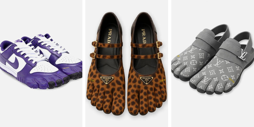 مشهورترین برندهای دنیا هم دست به تولید این کفش عجیب و غریب زدند؛ دنیایی که هر روز عجیب‌تر می‌شود!