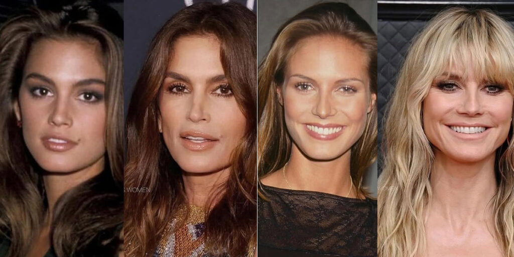 زیبایی ابدی مدلهای دهه نود