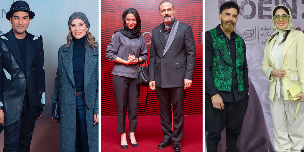 بازیگران در کنسرت خوانندگان