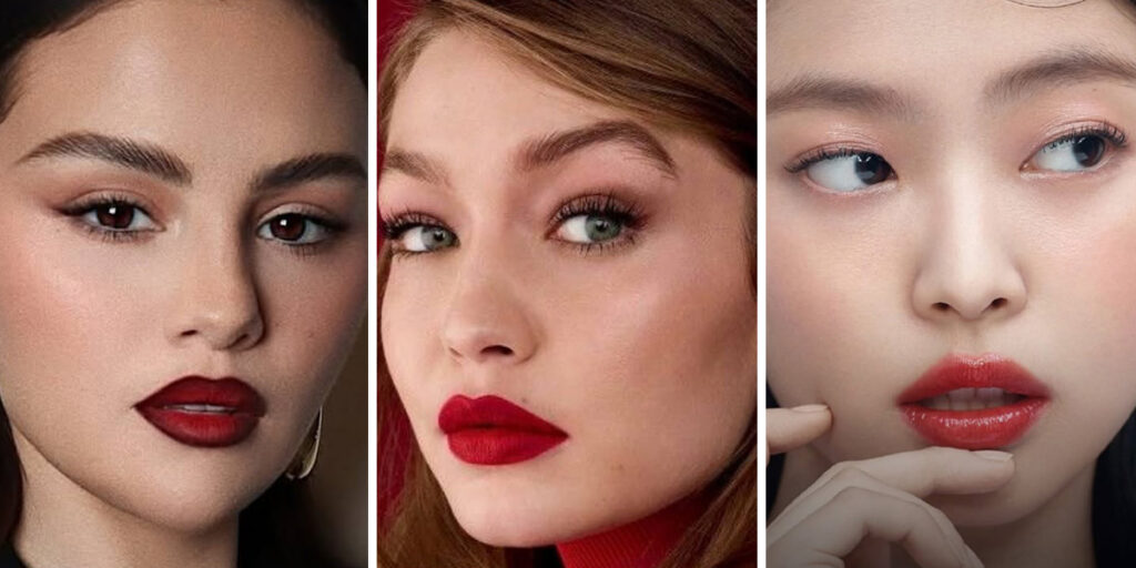 هنوز رژ لب قرمز را معمولی می‌زنید؟ با 7 مدل محبوب رژ لب قرمز در آرایش آشنا شوید