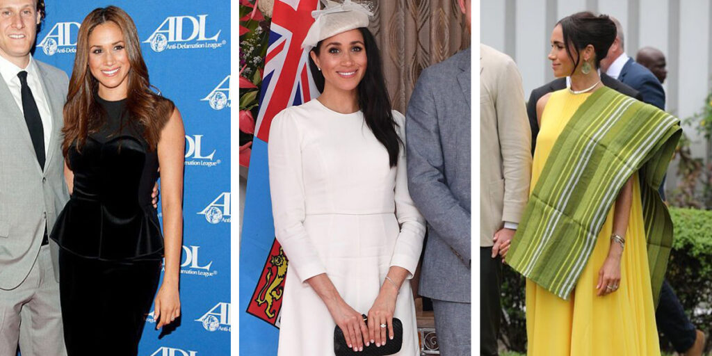 ۳ مگان مارکل متفاوت فقط در ۲۰ سال؛ بازیگری که بانوی سلطنتی شد و حالا سلبریتی است!