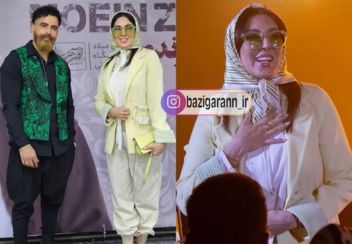 بازیگران در کنسرت خوانندگان