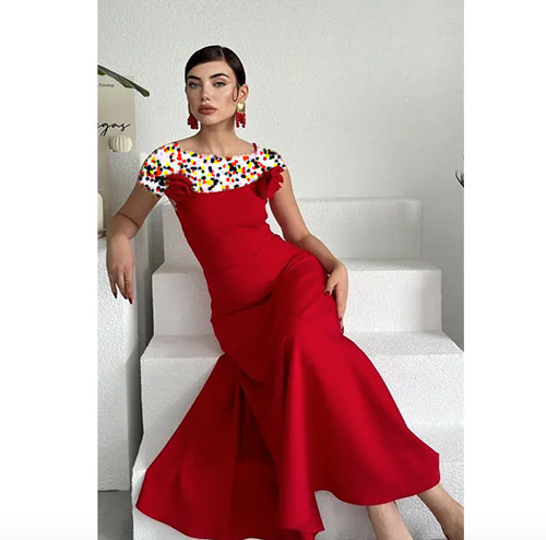  اکسسوری مناسب برای لباس مجلسی قرمز