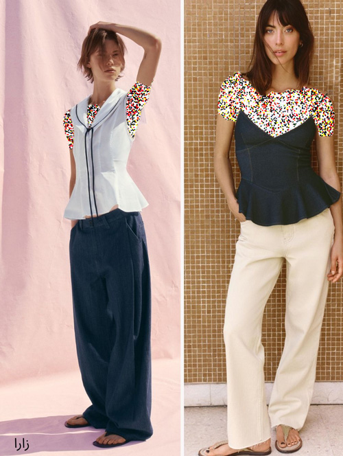 چین کمر در لباس‌های کلاسیک