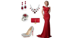 اکسسوری مناسب لباس مجلسی قرمز؛ از زیورآلات تا کیف و کفش