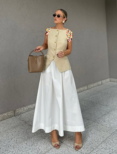 دامن سفید؛ آیتمی کلاسیک و همه‌کاره