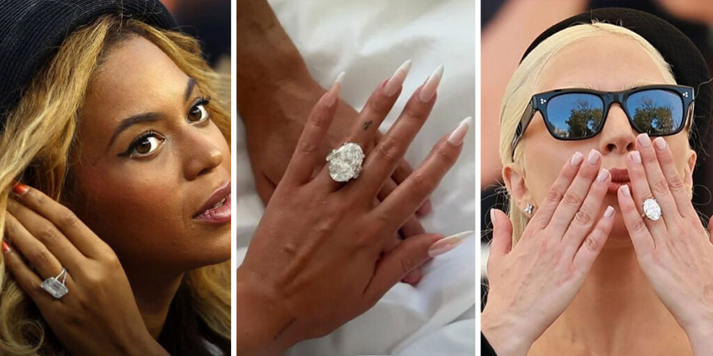 رقابت سنگین جورجینا با لورن سانچز و لیدی گاگا؛ حلقه کدامشان گران‌قیمت‌تر است؟