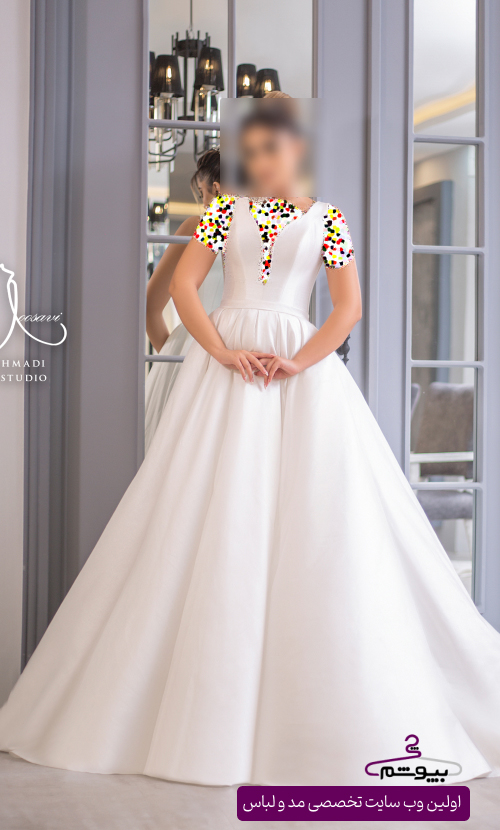 مدل لباس عروس ساده و شیک