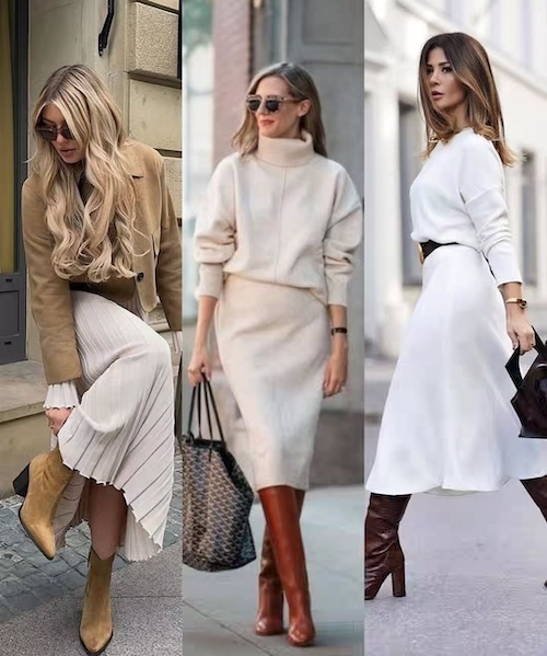 دامن سفید؛ آیتمی کلاسیک و همه‌کاره