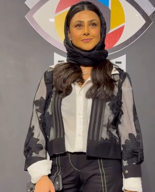 استایل شلخته‌ی آزاده صمدی