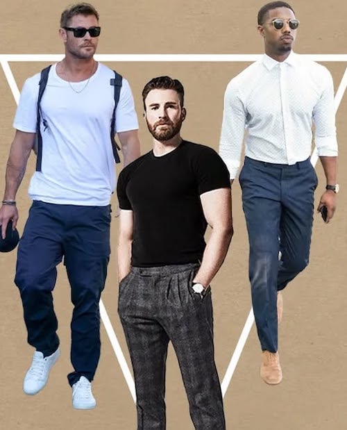 راهنمای انتخاب شلوار برای آقایان بر اساس فرم بدن