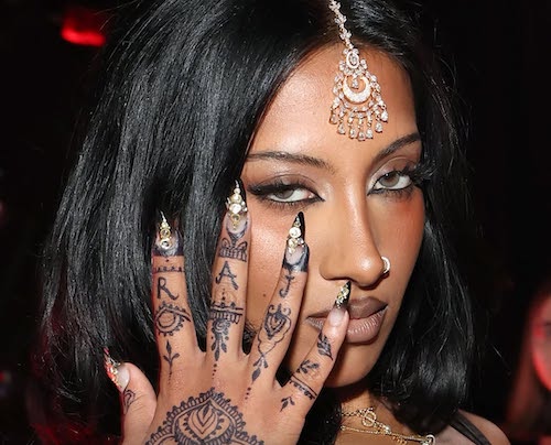 ناخنها در مراسم VMAs