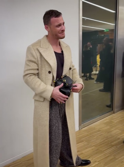 کرم بورسین در کنار مریل استریپ