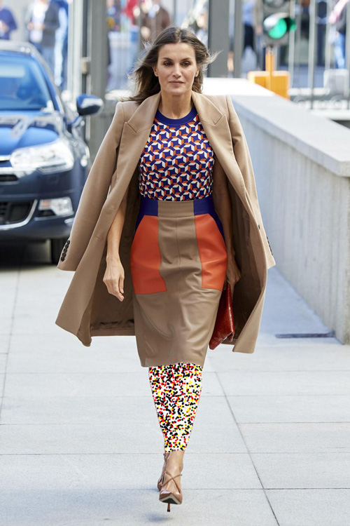 استایل‌های پاییزی ملکه لتیزیا