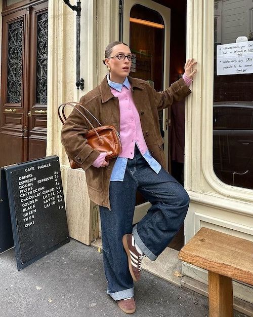 ست کردن کت بلیزر در پاییز