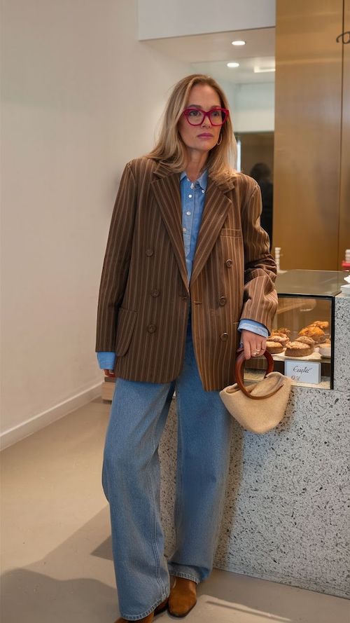 ست کردن کت بلیزر در پاییز