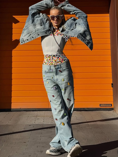 جذابیت کت جین در استایل‌های پاییزی