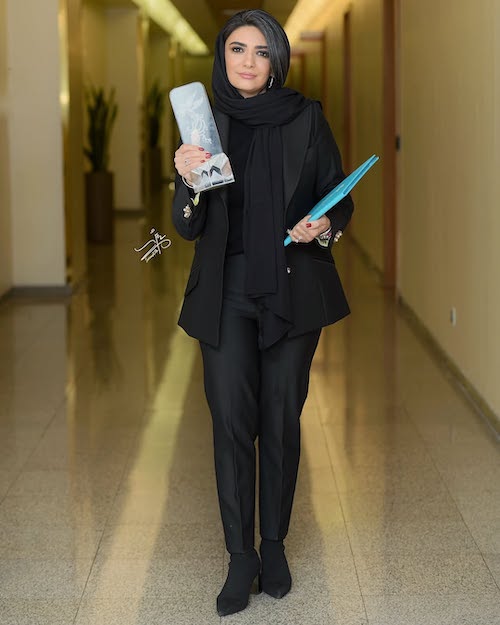 استایل مونوکروم بازیگران ایرانی