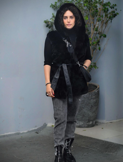 استایل مونوکروم بازیگران ایرانی