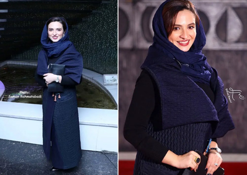 استایل مونوکروم بازیگران ایرانی