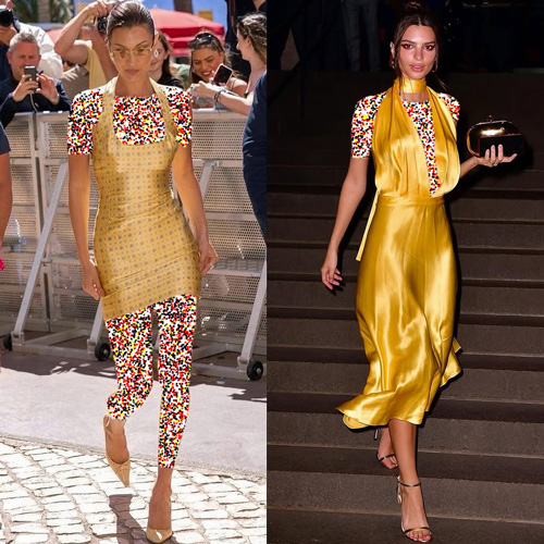 رنگ سال در استایل سلبریتی‌ها