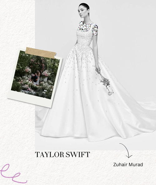 حدس درمورد لباس‌عروس سلبریتی‌ها