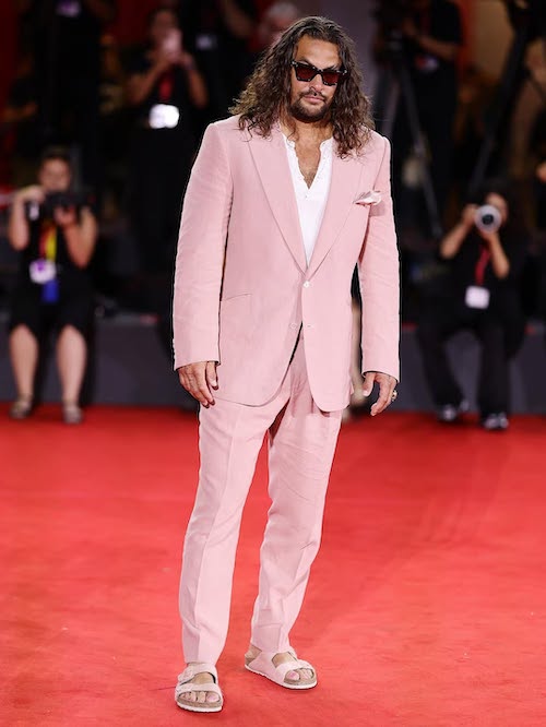 صندل صورتی جیسون موموآ