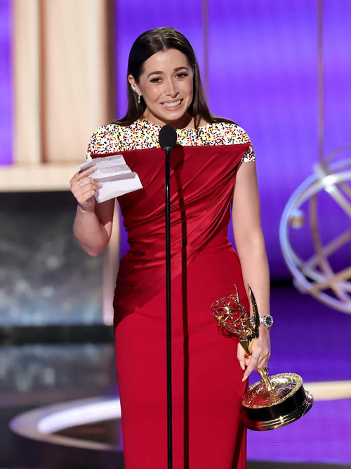 کریستین میلیوتی در مراسم امی ۲۰۲۵