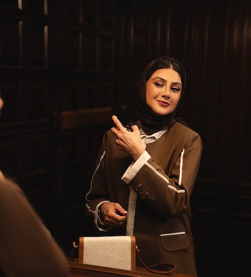 آزاده صمدی در تبلیغ عطر