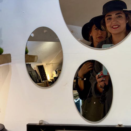 پیراهن مشکی نرگس محمدی