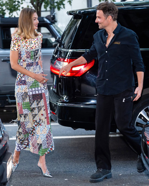 پیراهن چهل‌تکه جی‌جی حدید