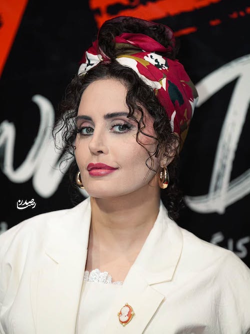 میکاپ سنگین الناز شاکردوست