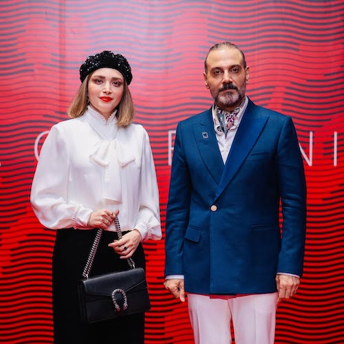 کیف بهنوش طباطبایی از برند گوچی