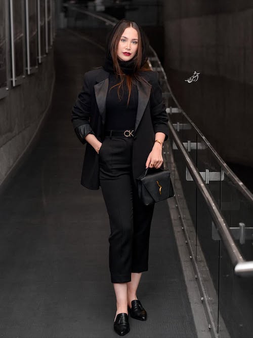 استایل مشکی تینا یلان