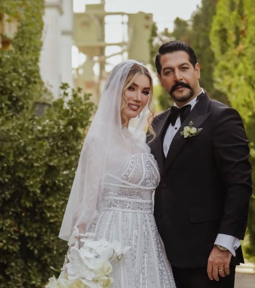 سوتی لباس عروس متین ستوده