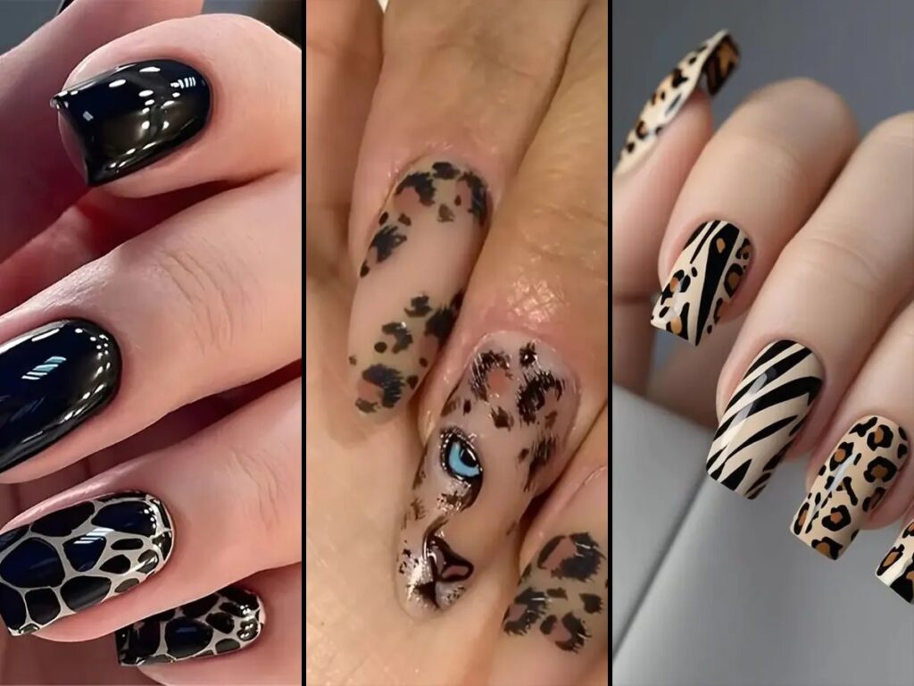 دیزاین پلنگی ناخن برای آن‌هایی که شیفته جلب توجه هستند!