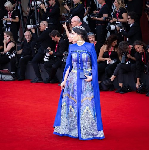 فائزه راد روی فرش قرمز ونیز