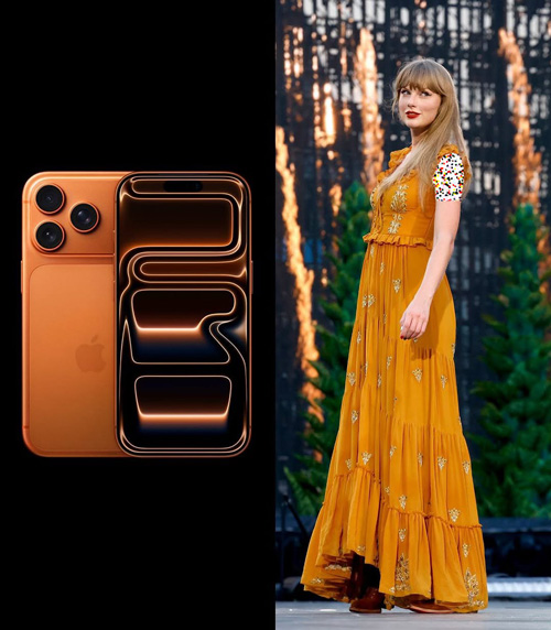 آیفون نارنجی